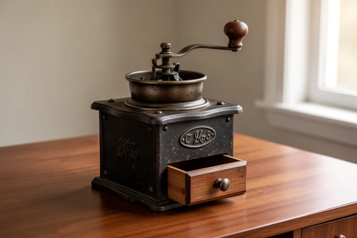 Kendrick and Sons Antique Coffee Grinder product image