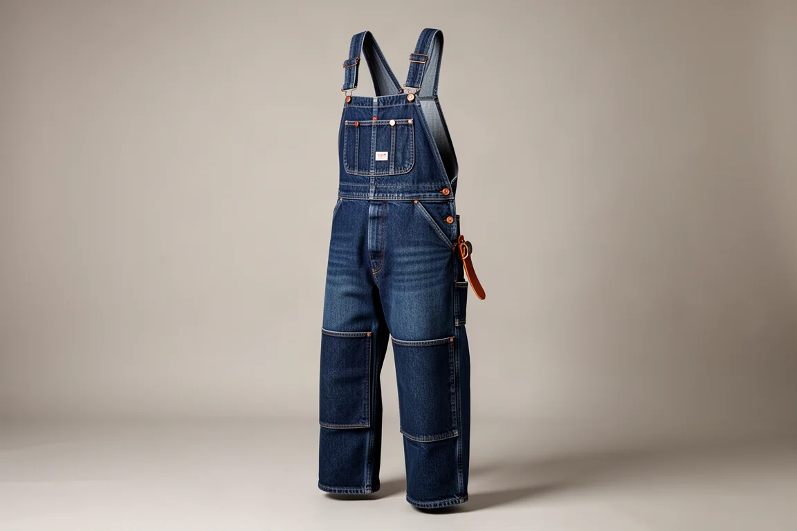 Key Double Front Logger Dungarees product image