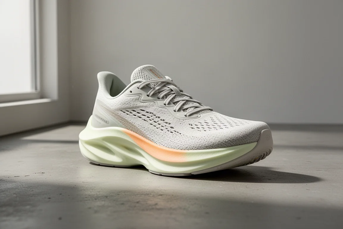 KipRun KD900X2 lightweight plated running shoe on a concrete surface