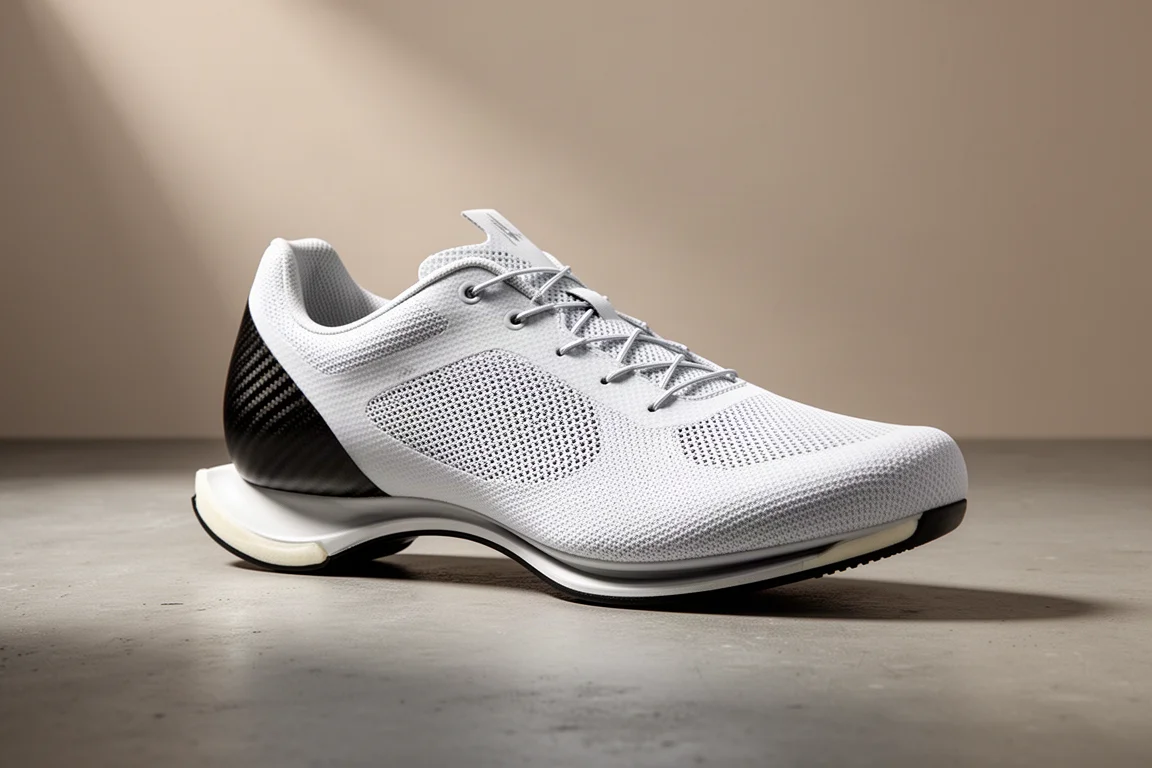 Kiprun Kiptorm Lab lightweight carbon racing shoe on a concrete surface