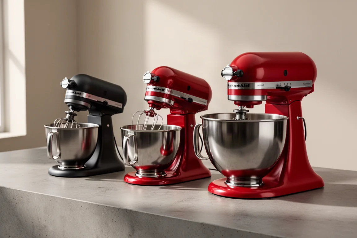 KitchenAid Classic Plus vs Artisan Mini vs Artisan 5-Quart: Quale planetaria ha senso comprare? immagine di copertina