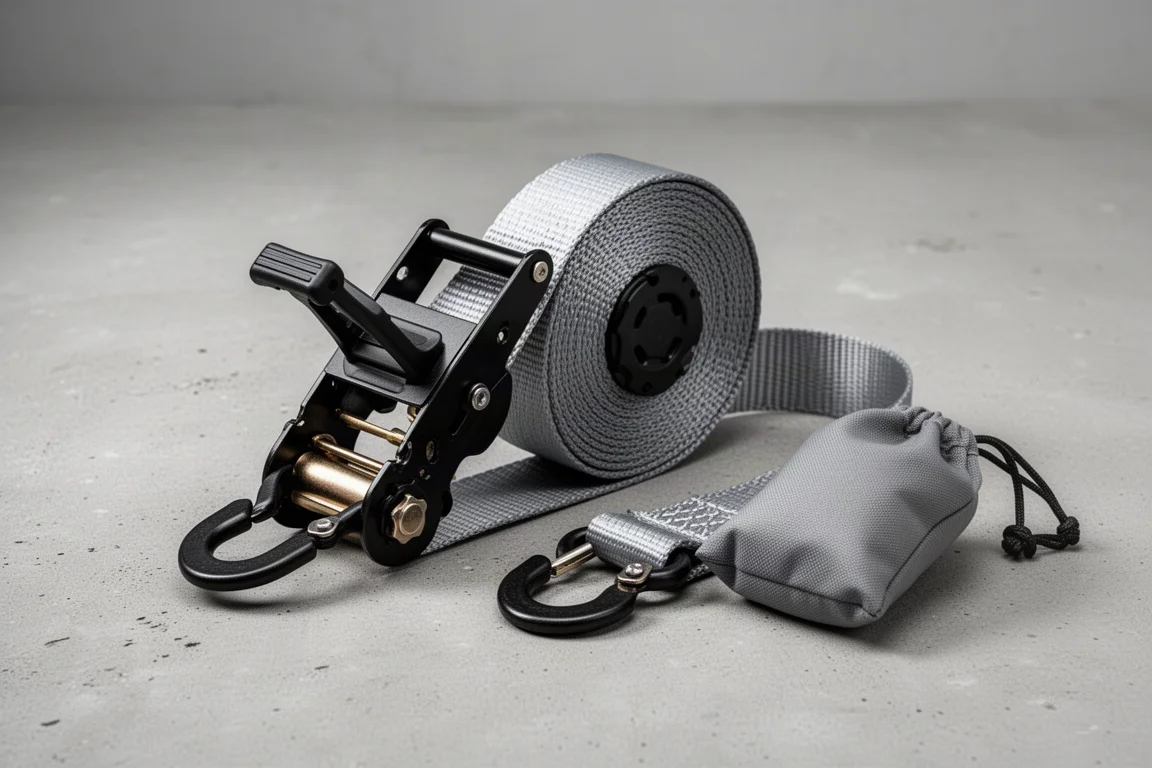 KJ Retractable Ratchet Straps product image