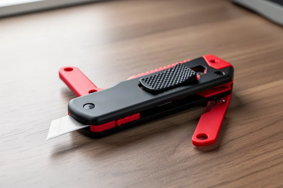 Klein Tools Flip-Out Utility Knife with Scraper product image
