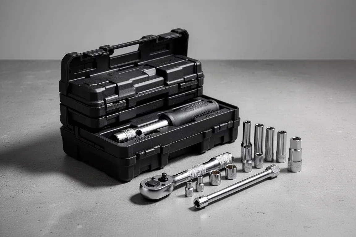 Klein Tools 1/4" Pass-Through Driver & Ratchet Set product image