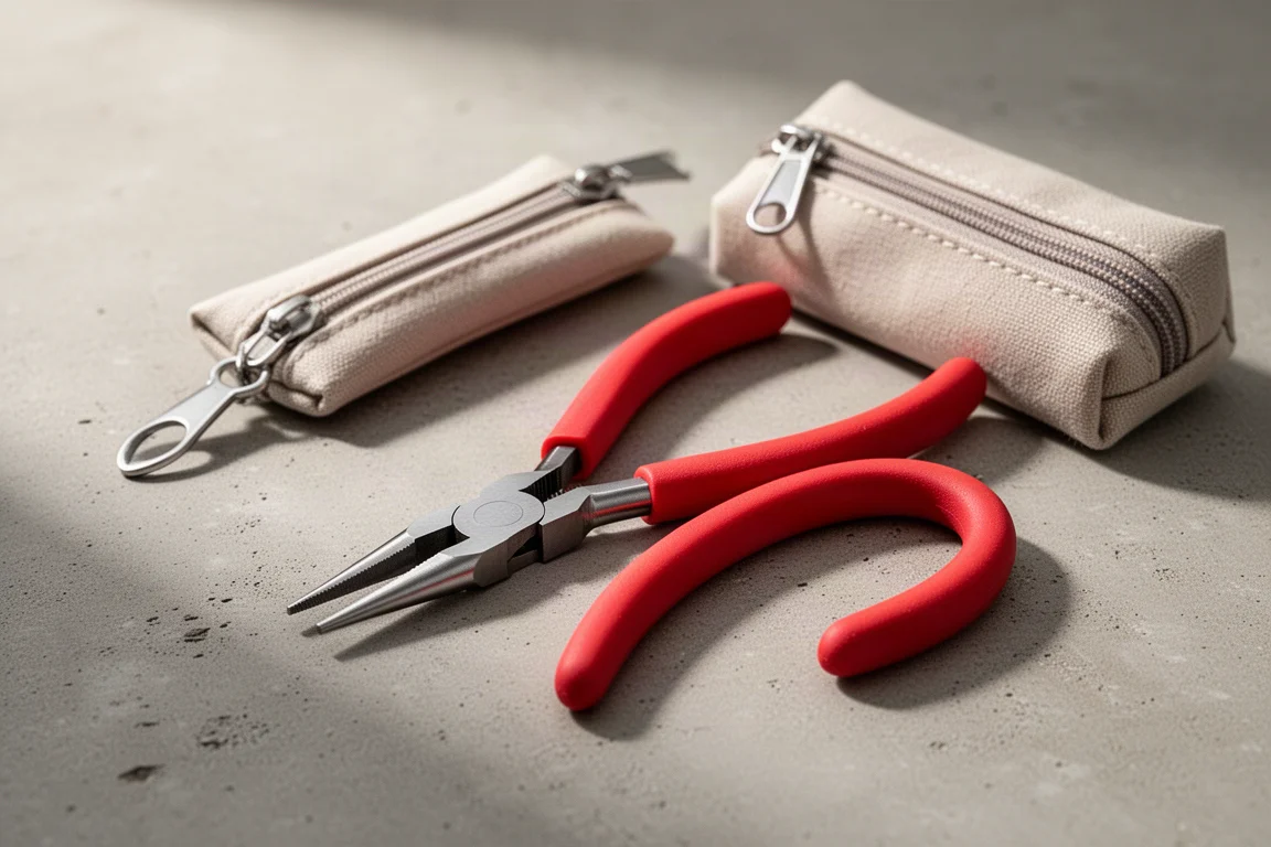 Knipex 25 02 160 Needle Nose Plier with Cutter: kompaktowy element zestawu narzędzi – zdjęcie główne