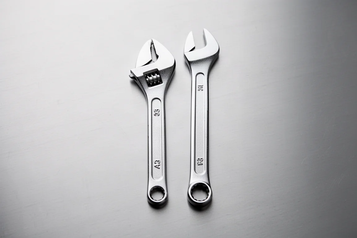 Comparaison des ouvertures de mâchoires de Pliers Wrench petite et grande