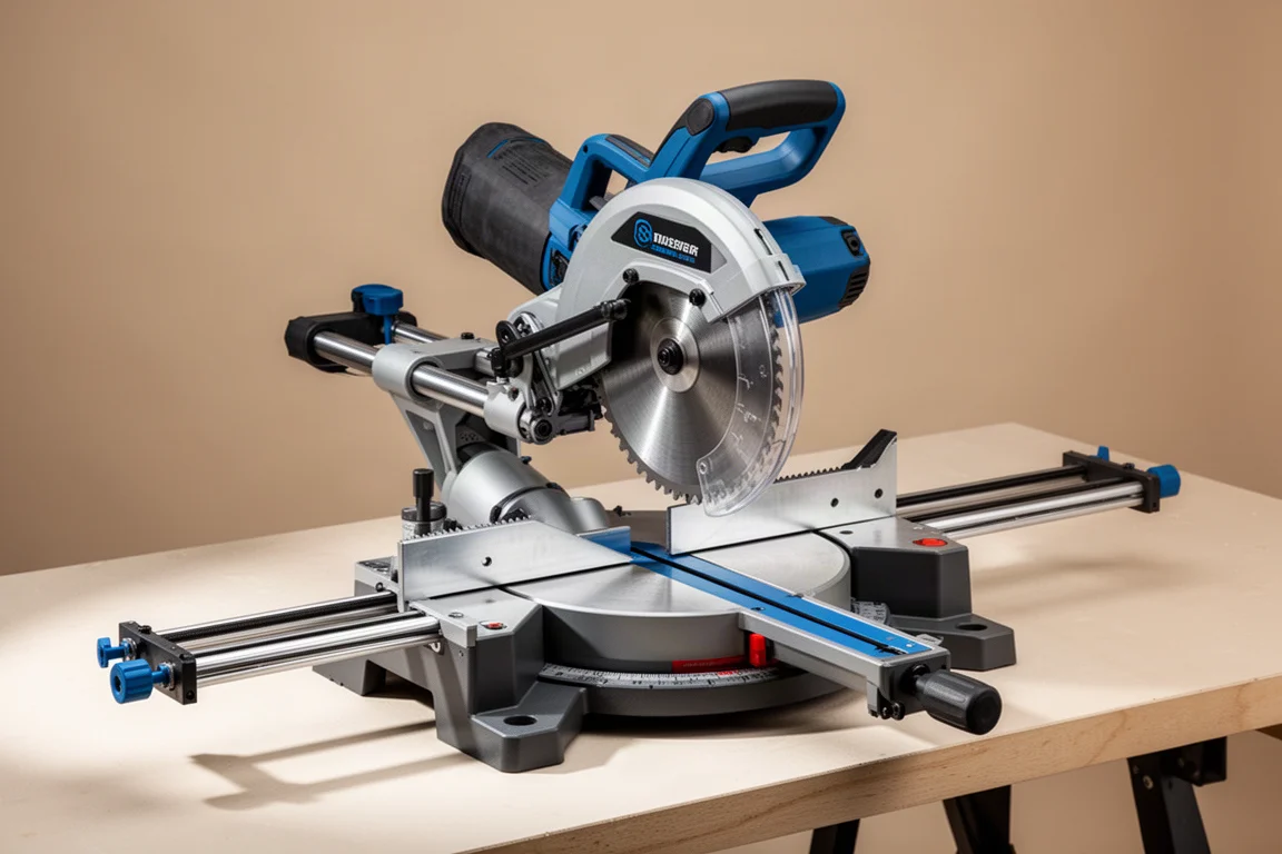 Kobalt 15 Amp Dual Bevel Sliding Compound Miter Saw product image