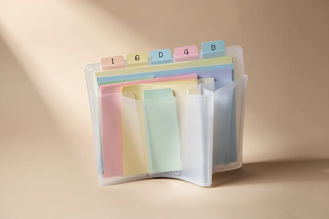 Kokuyo Glassele Index File Holders product image