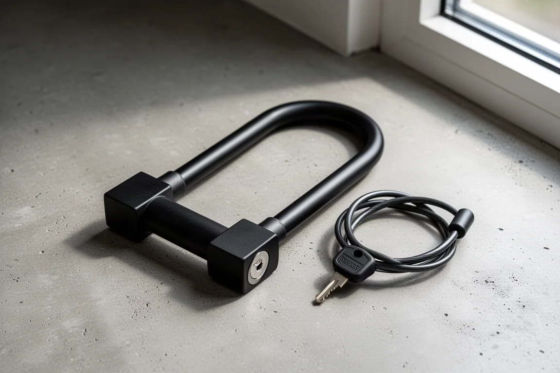Kryptonite KryptoLok Mini-7 with 4 Inch Flex Cable product image