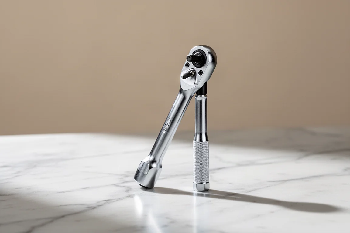 KTC 3/8 Inch Swivel Head Ratchet product image