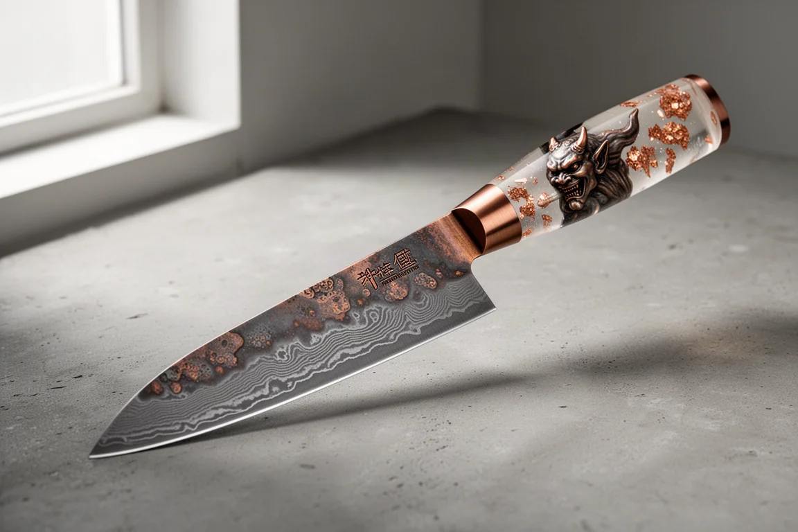 Kuam Mokit Demon Slasher Gyuto im Test: Ein handgefertigtes Statement-Messer Titelbild