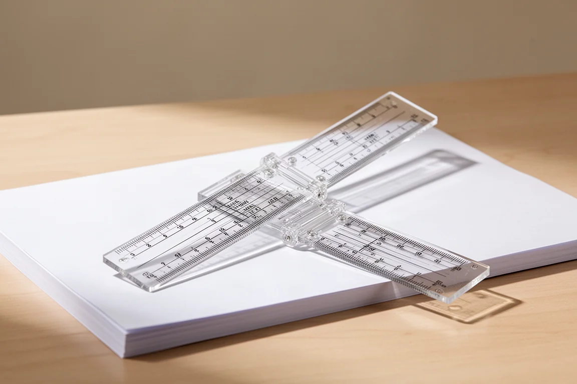 Kutsuwa HiLiNE Paper Cutting Ruler product image