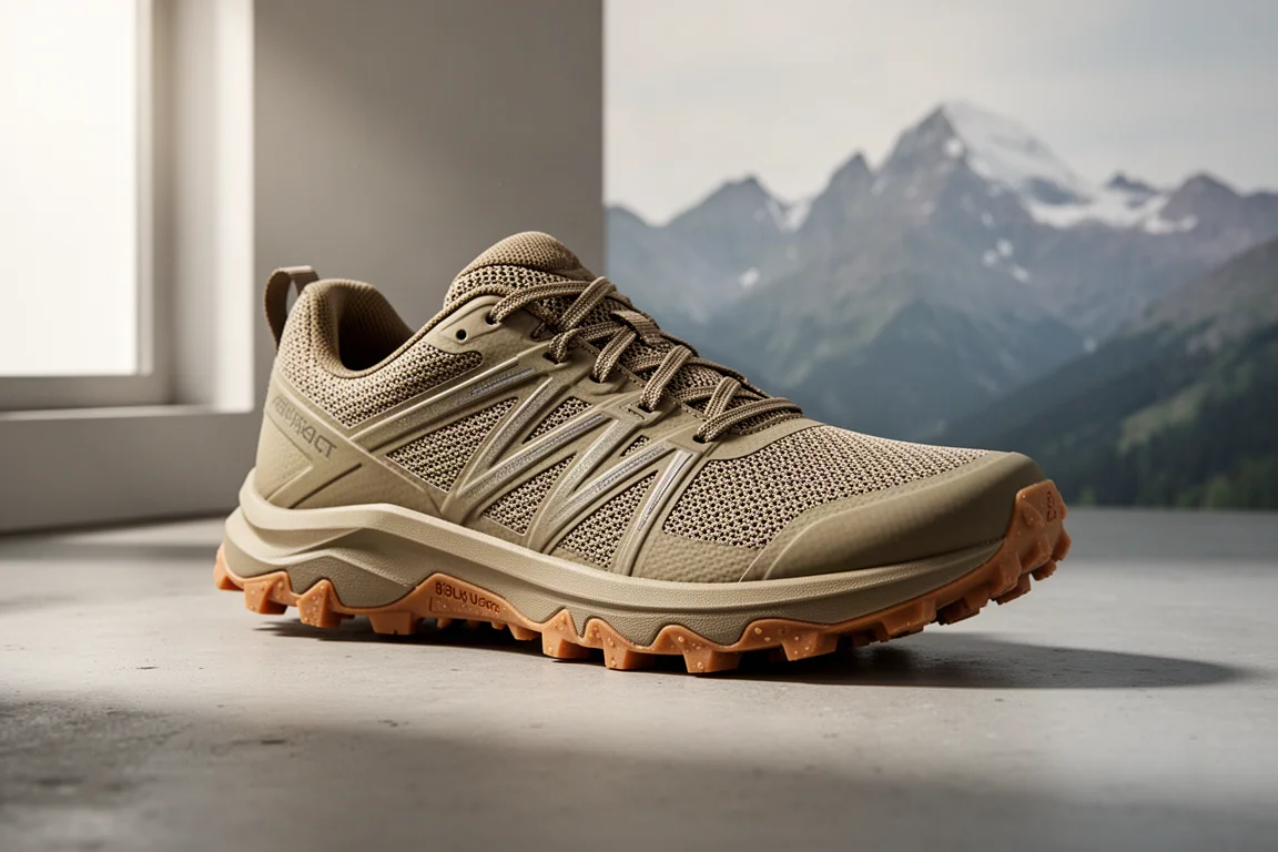 La Sportiva Prodigio II trail running shoe shown at a three-quarter angle on concrete