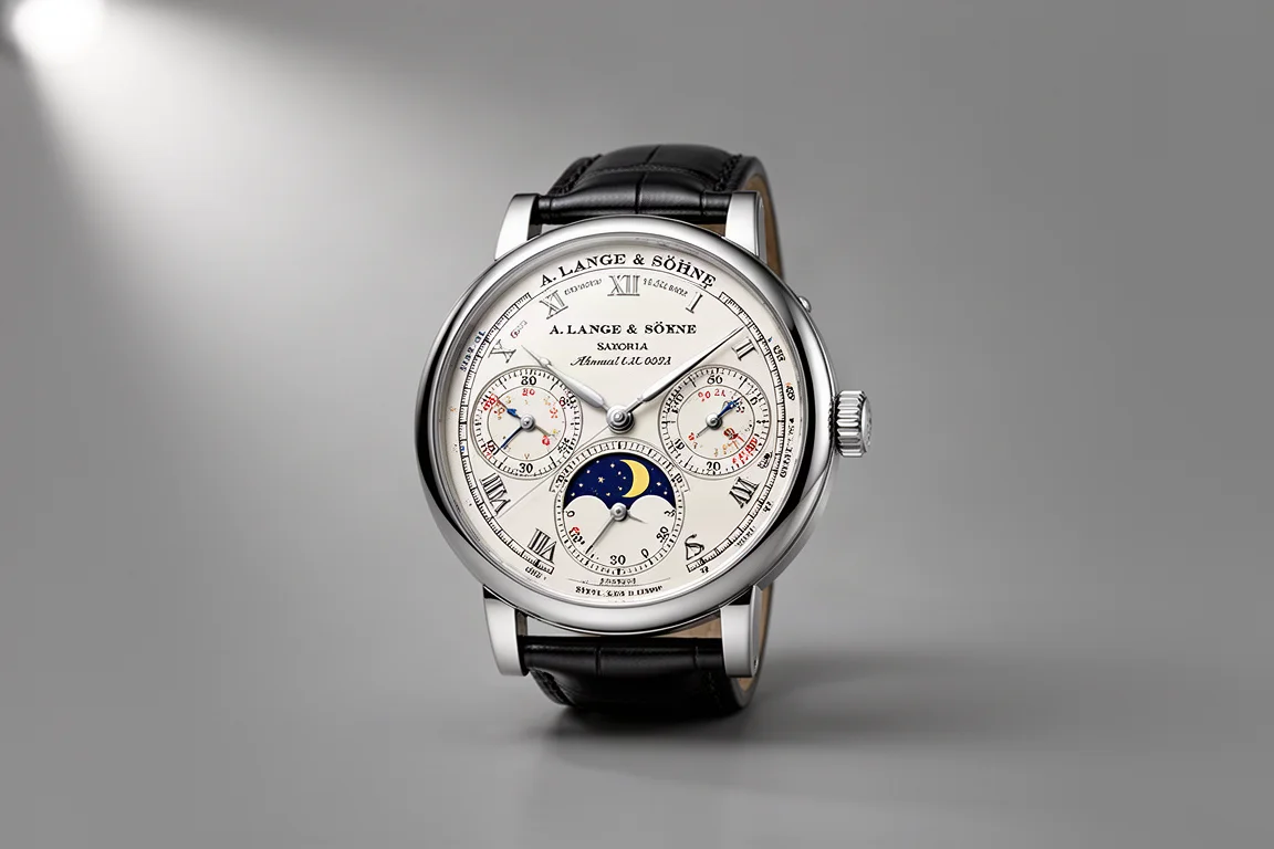 Selection of luxury wristwatches arranged on a dark slate surface
