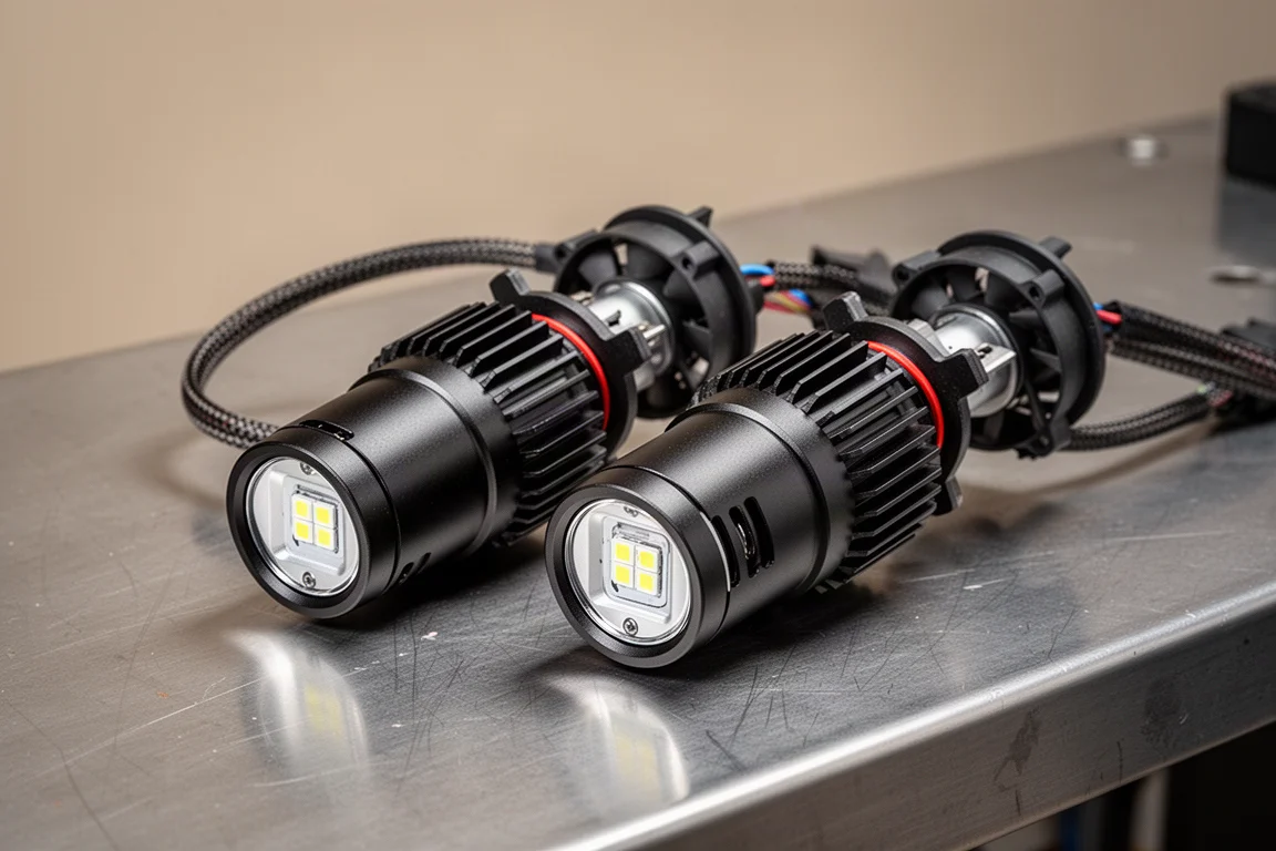 Lasfit H4 LED 頭燈升級套件：老卡車的簡單升級方案 封面圖片