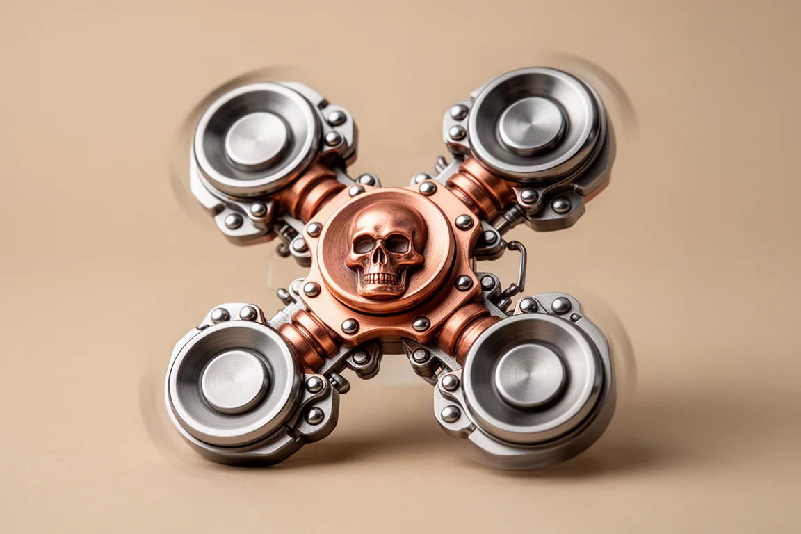 Lautie EDC X-Bone Fidget Spinner product image