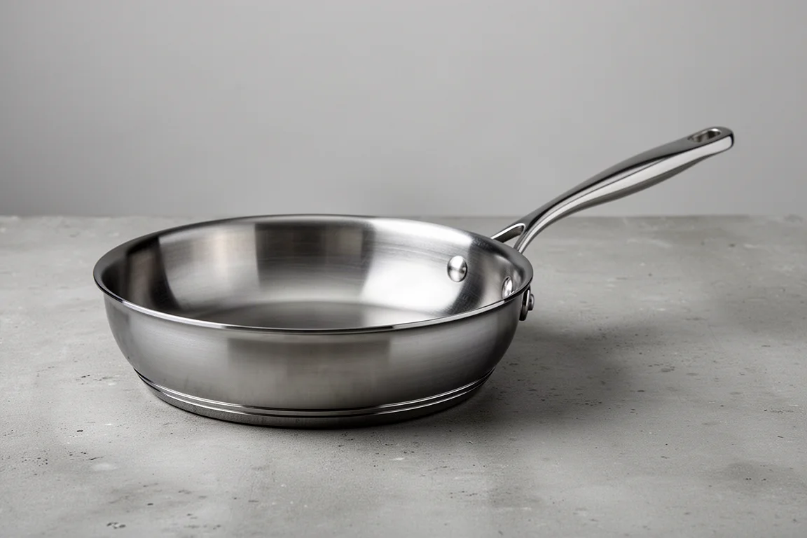 Le Creuset Three Ply Stainless Steel Frying Pan product image