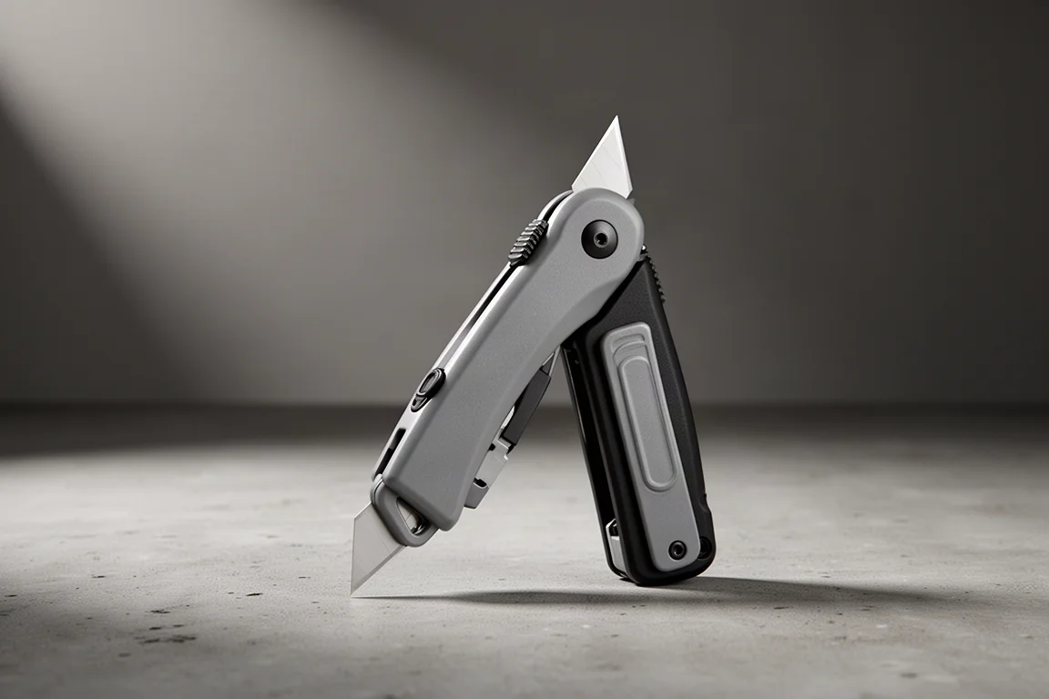 Recensione del coltello pieghevole multiuso a caricamento automatico Lenox: cambi lama rapidi in un formato compatto immagine di copertina