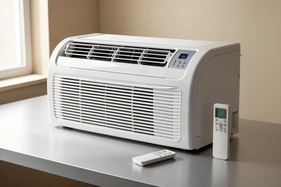 LG 8000 BTU Dual Inverter Smart Window Air Conditioner product image