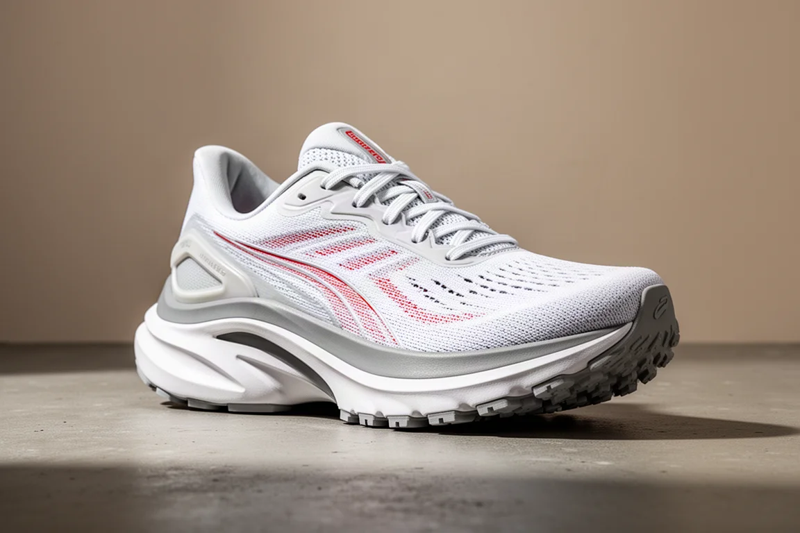 Li-Ning Feidian 9 Ultra running shoe shown in three-quarter view on concrete