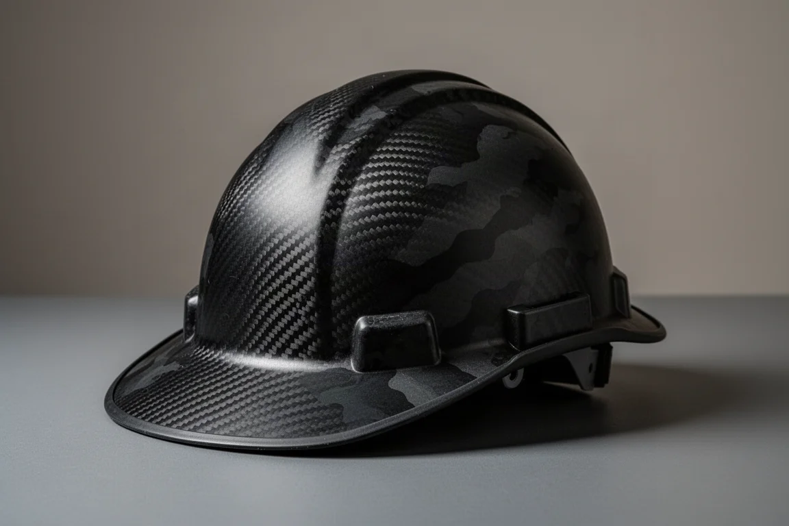 Lift Deks Carbon Fiber Full Brim Hard Hat product image