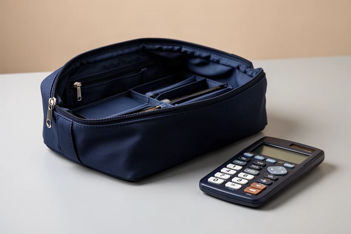 Lihit Lab Smart Fit Actact Wide Open Pen Case product image