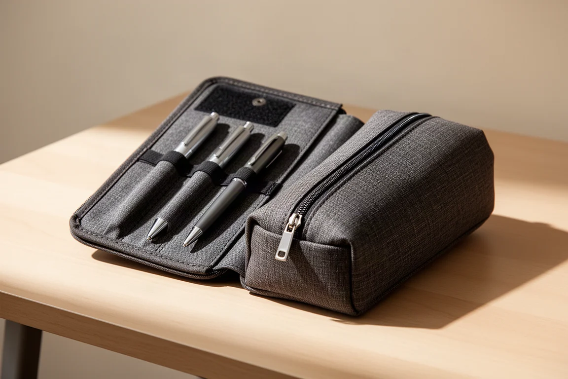 Lihit Lab Smart Fit Double Pen Case product image
