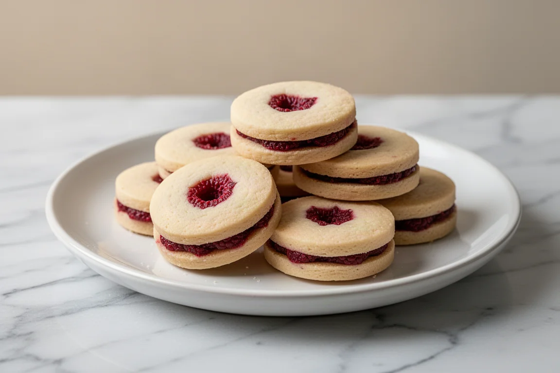 Lindt Raspberry Lindor Tart Cookies product image