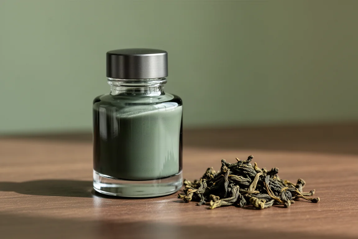 Linen Taiwan Tea Set Dong Ding Oolong Tea product image