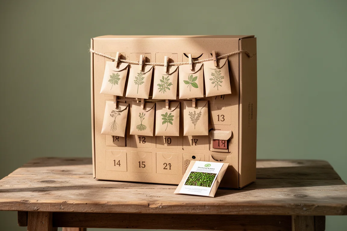 The Little Tree Bees and Seeds Company Grow Your Own Advent Calendar product image