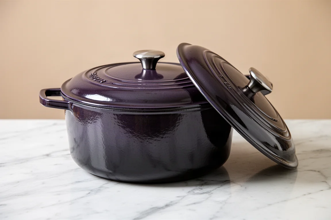 Lodge 6-Quart Enamel Cast Iron Dutch Oven product image