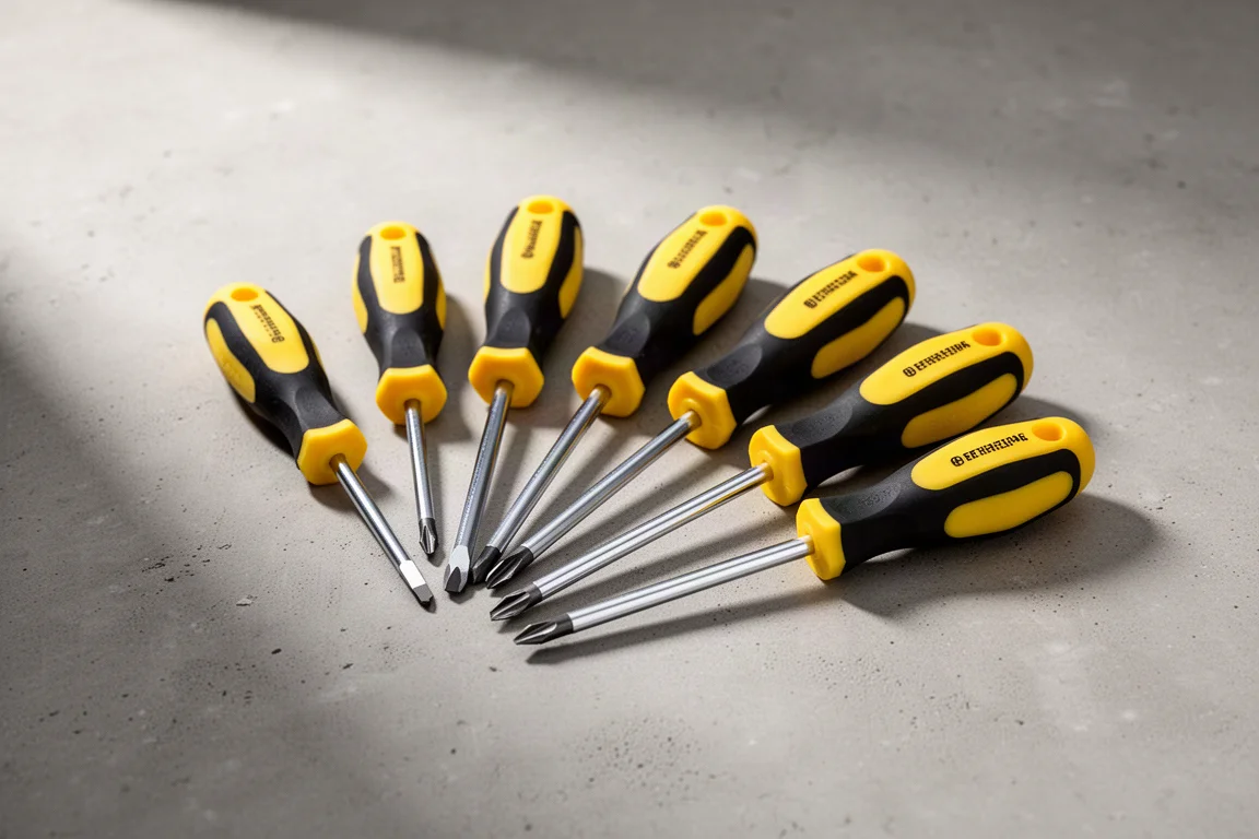 Lowe's Project Source 6-Piece 4-in-1 Magnetic Screwdriver Set product image