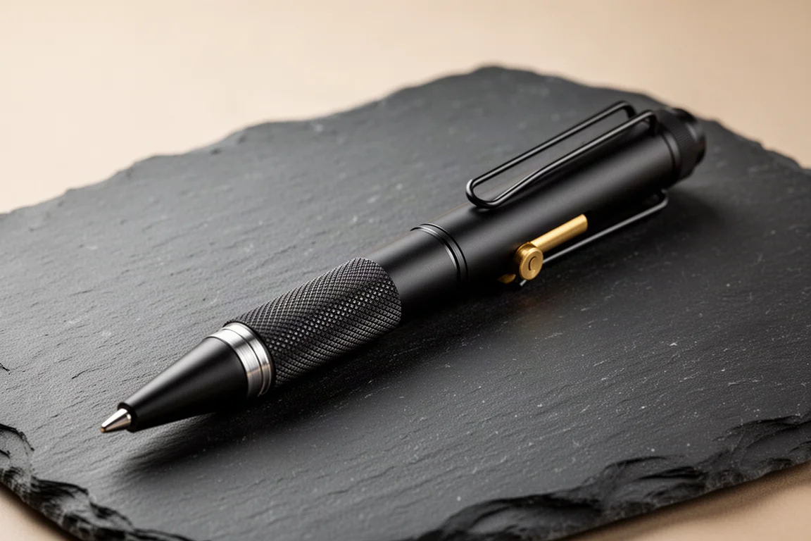 LTT Scribe Black Bolt-Action Pen product image