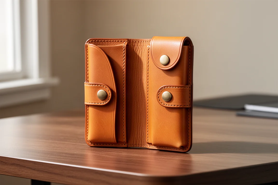 Luddite Leather Bendy Pen Case Essential product image
