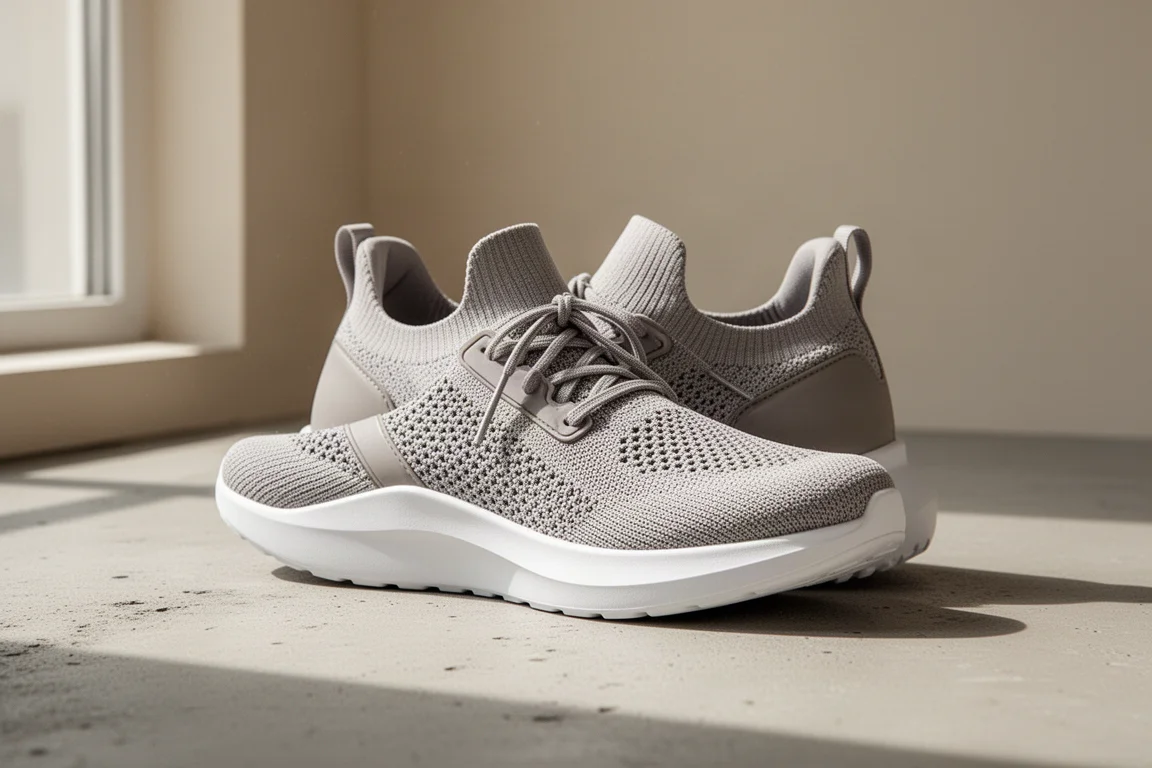 Lululemon Blissfeel 2 women's running shoe on a pale concrete surface