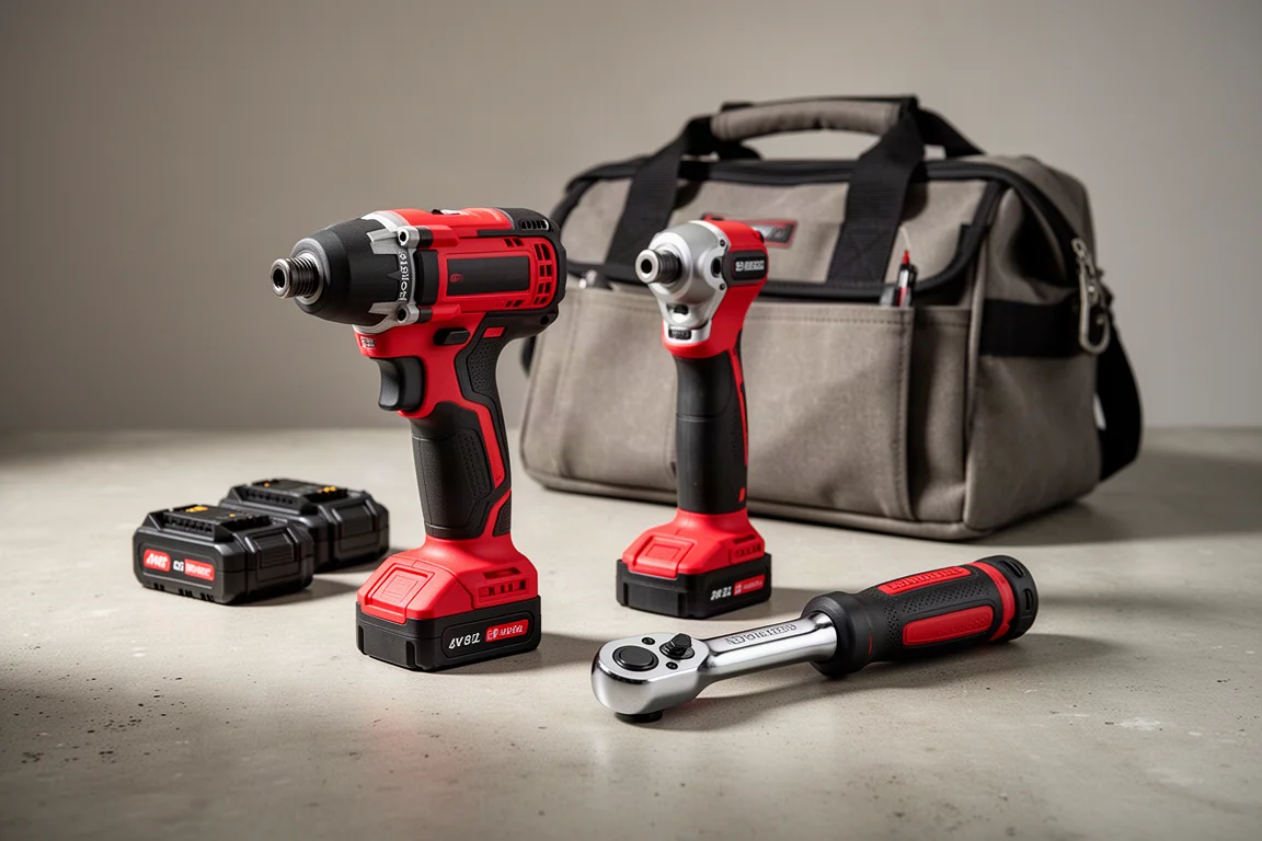 Milwaukee M12 Fuel Impact and Ratchet Combo Kit product image