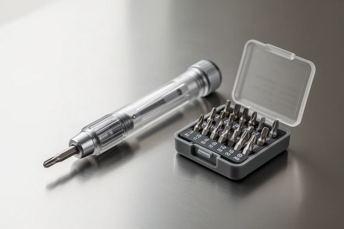 Mac 4mm Precision Bit Set with Ratcheting Bit Driver product image