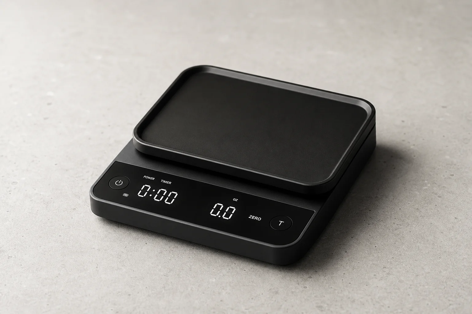 Collection of 15 coffee scales arranged by price from budget to premium models