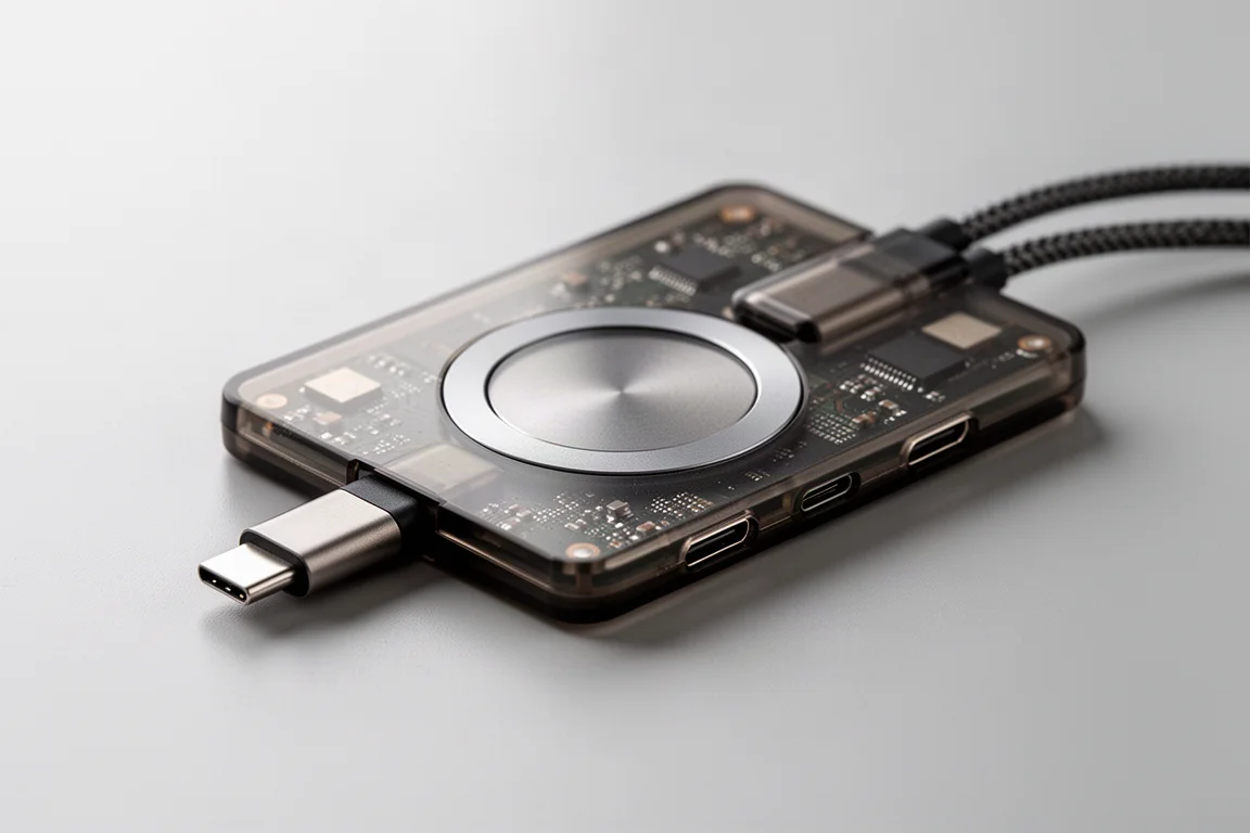 MagSafe SSD and USB Hub Combo product image