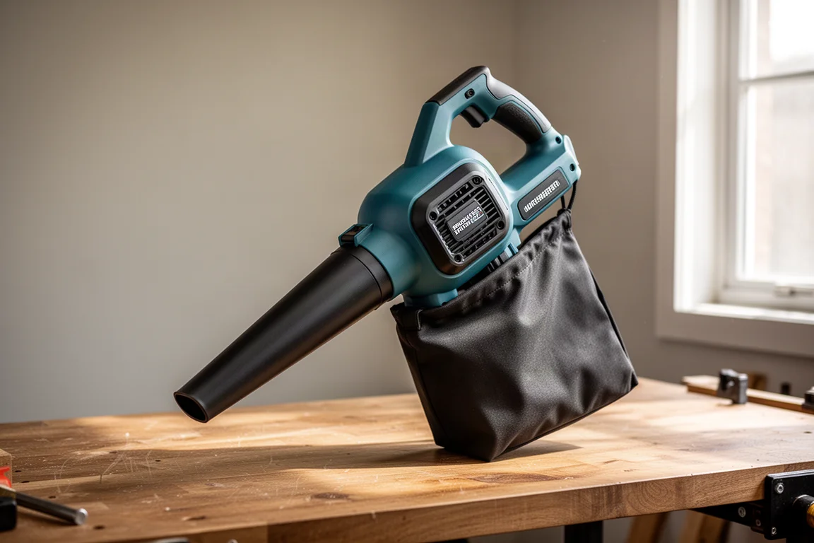 Makita 18V Brushless Blower Vacuum Mulcher product image