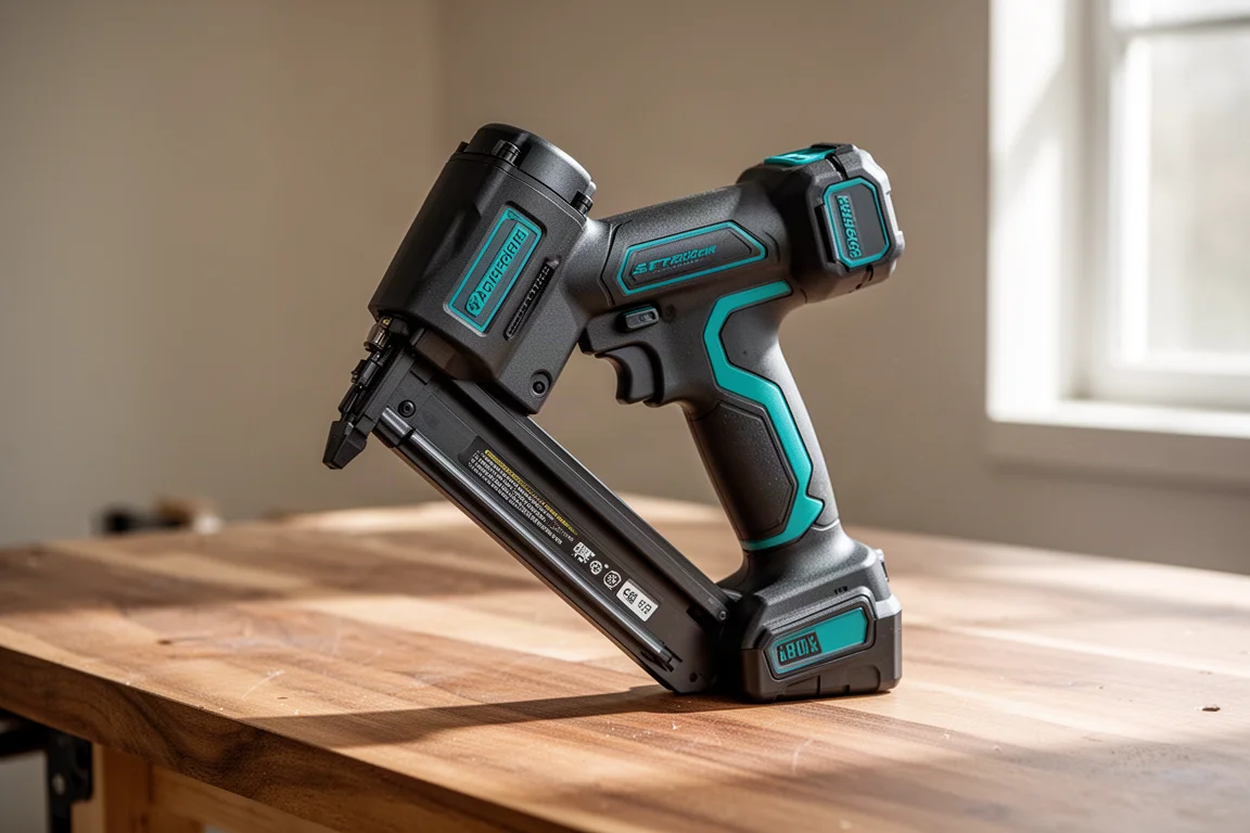 Makita 18V LXT Brushless 2-1/2 in Angled Finish Nailer product image