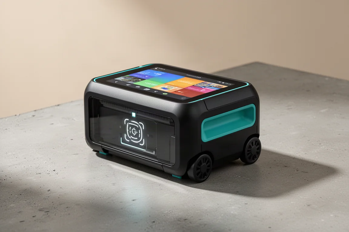 Makita DWD181 multi-surface scanner on a concrete surface