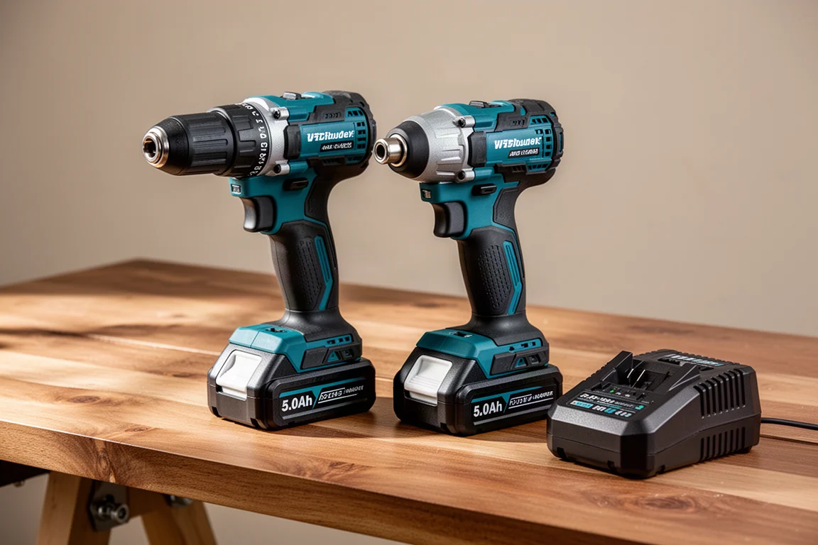 Makita Hammer Drill and Impact Driver Combo Kit product image