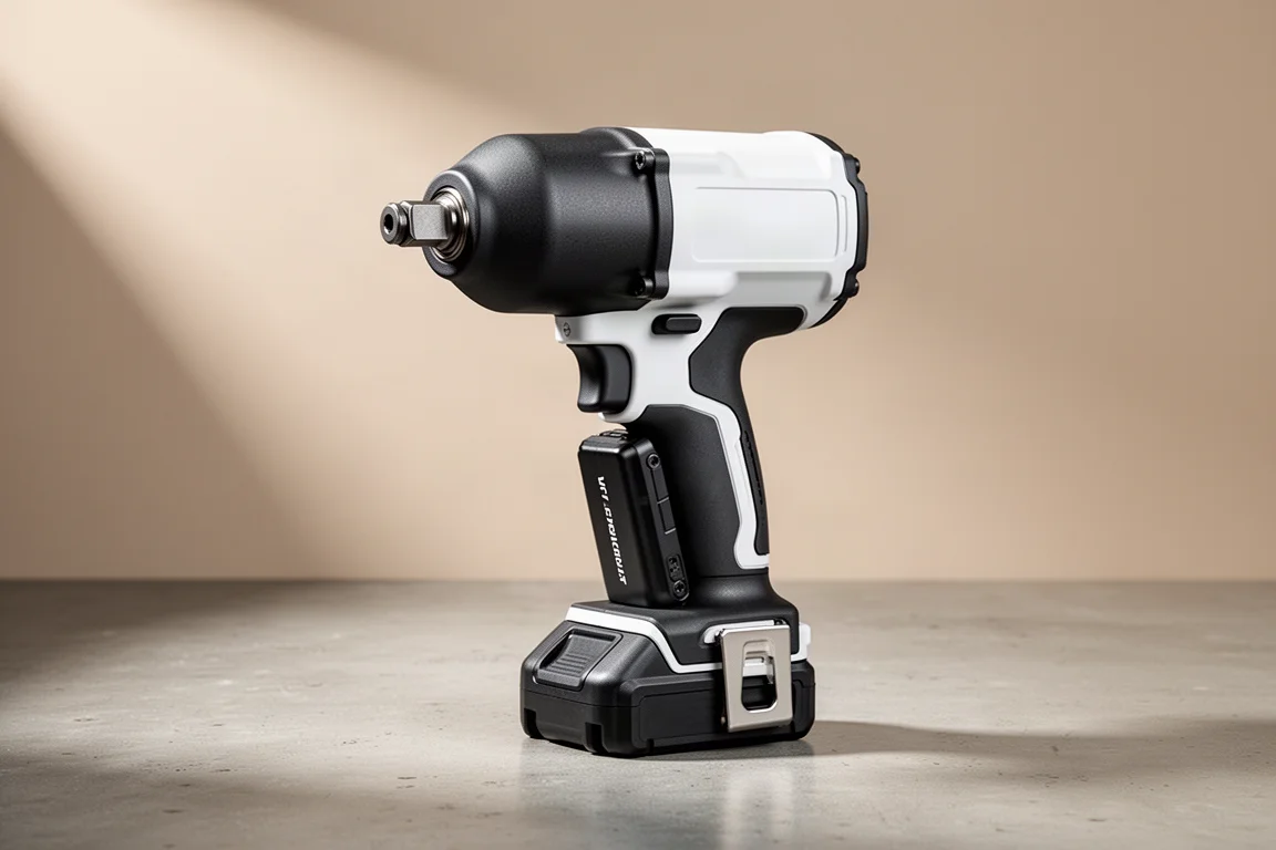 Makita TW002G cordless half-inch impact wrench on a concrete surface