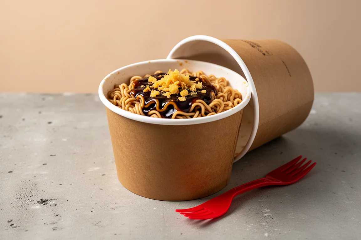 Master Chow Chowmein Savory Garlic Instant Noodles product image