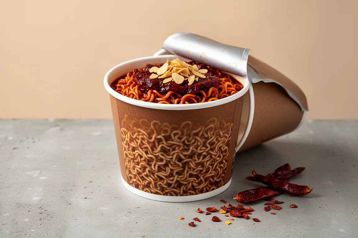 Master Chow Korean 2X Spicy Instant Noodles product image