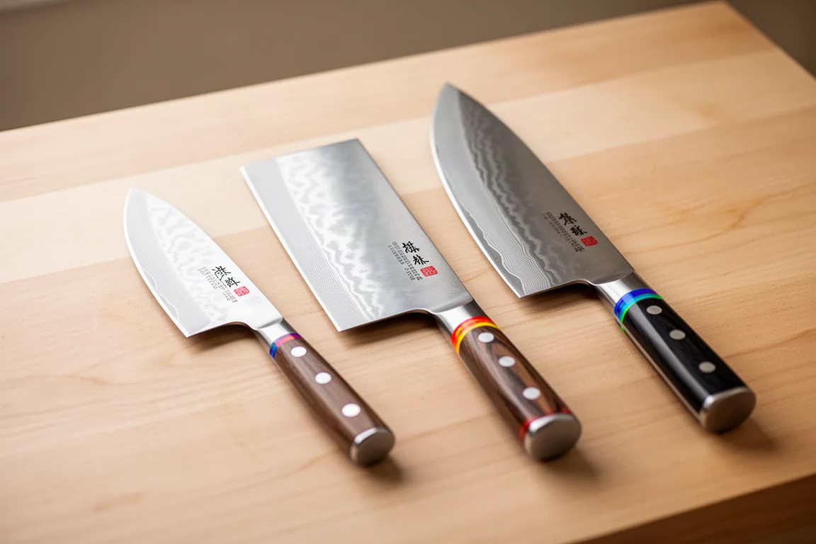 Masutani Small Santoku Three-Piece Kit product image