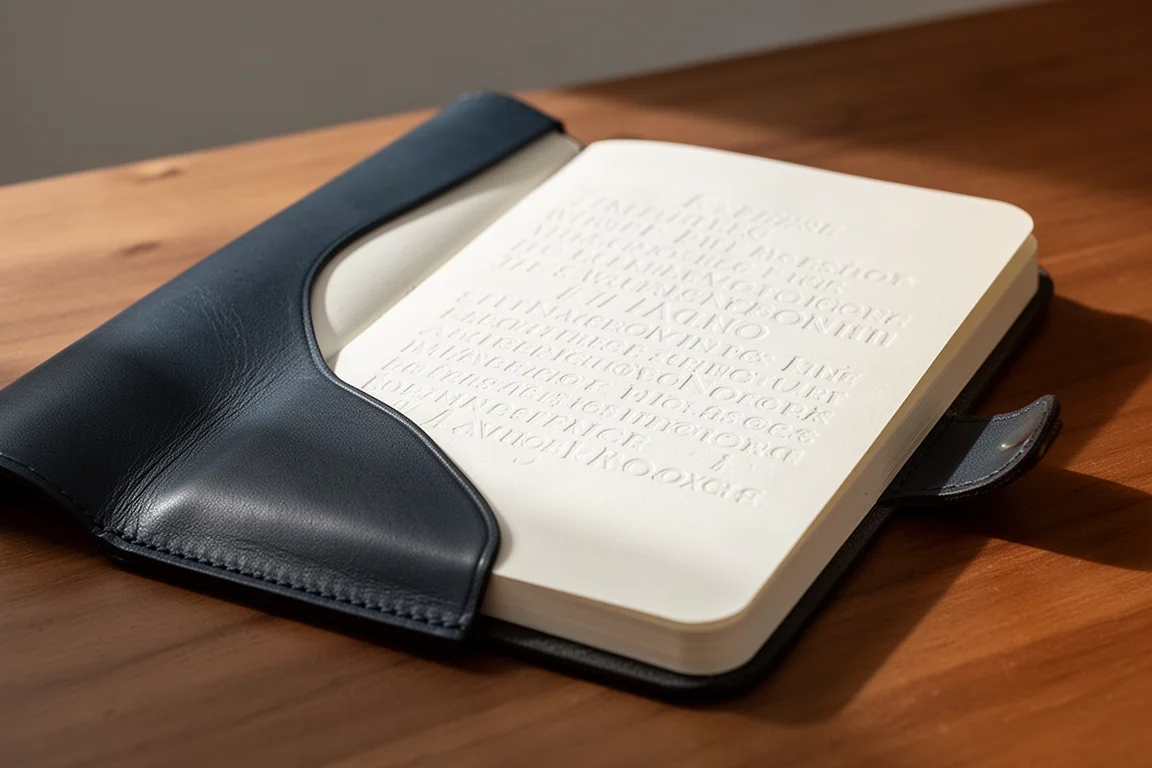 McMurra's Letterpress Notebook product image
