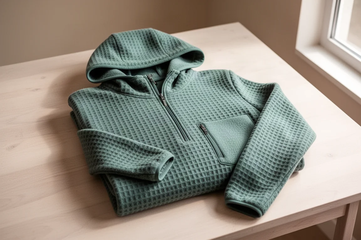 Melanzana Micro Grid Fleece product image