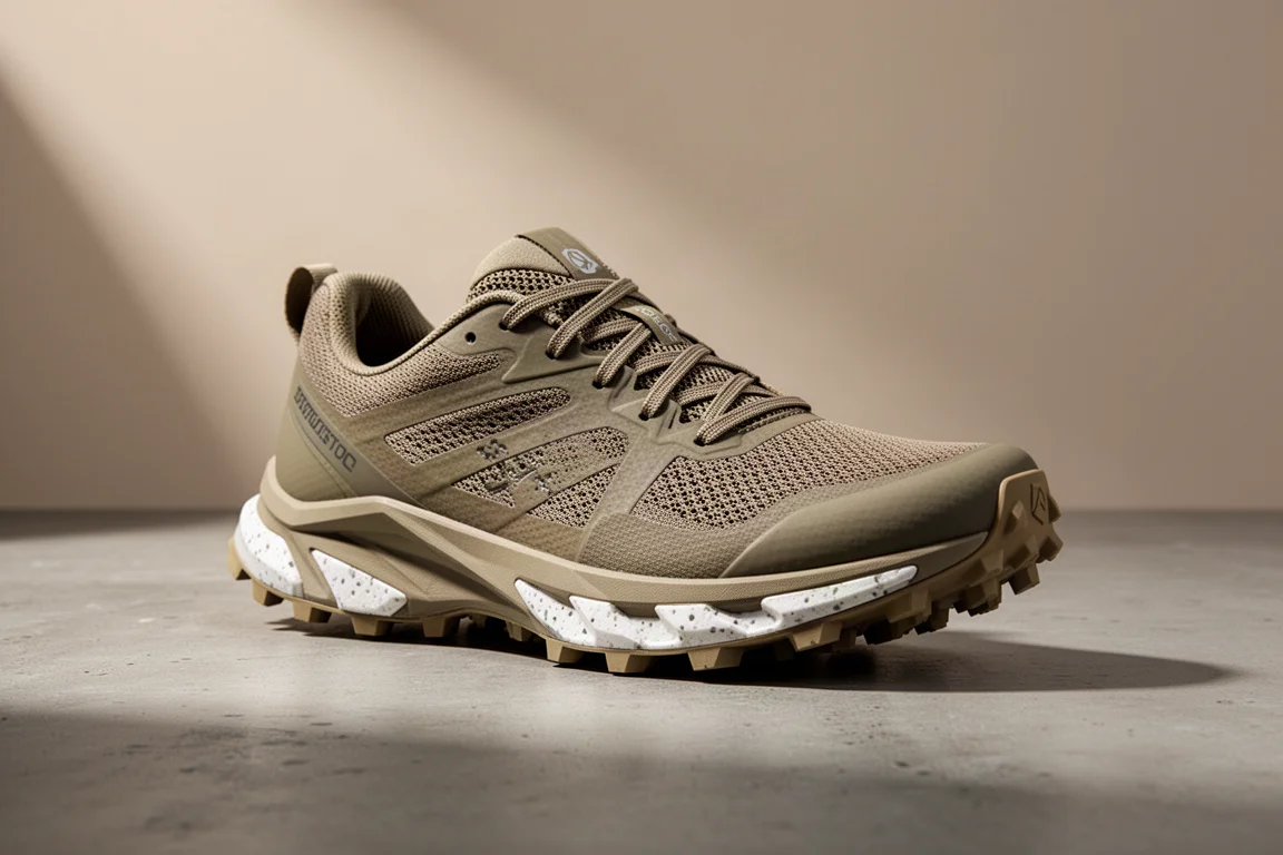 Merrell MTL Skyfire 2 lightweight trail running shoe on concrete surface